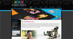 Desktop Screenshot of carolannsquilting.com
